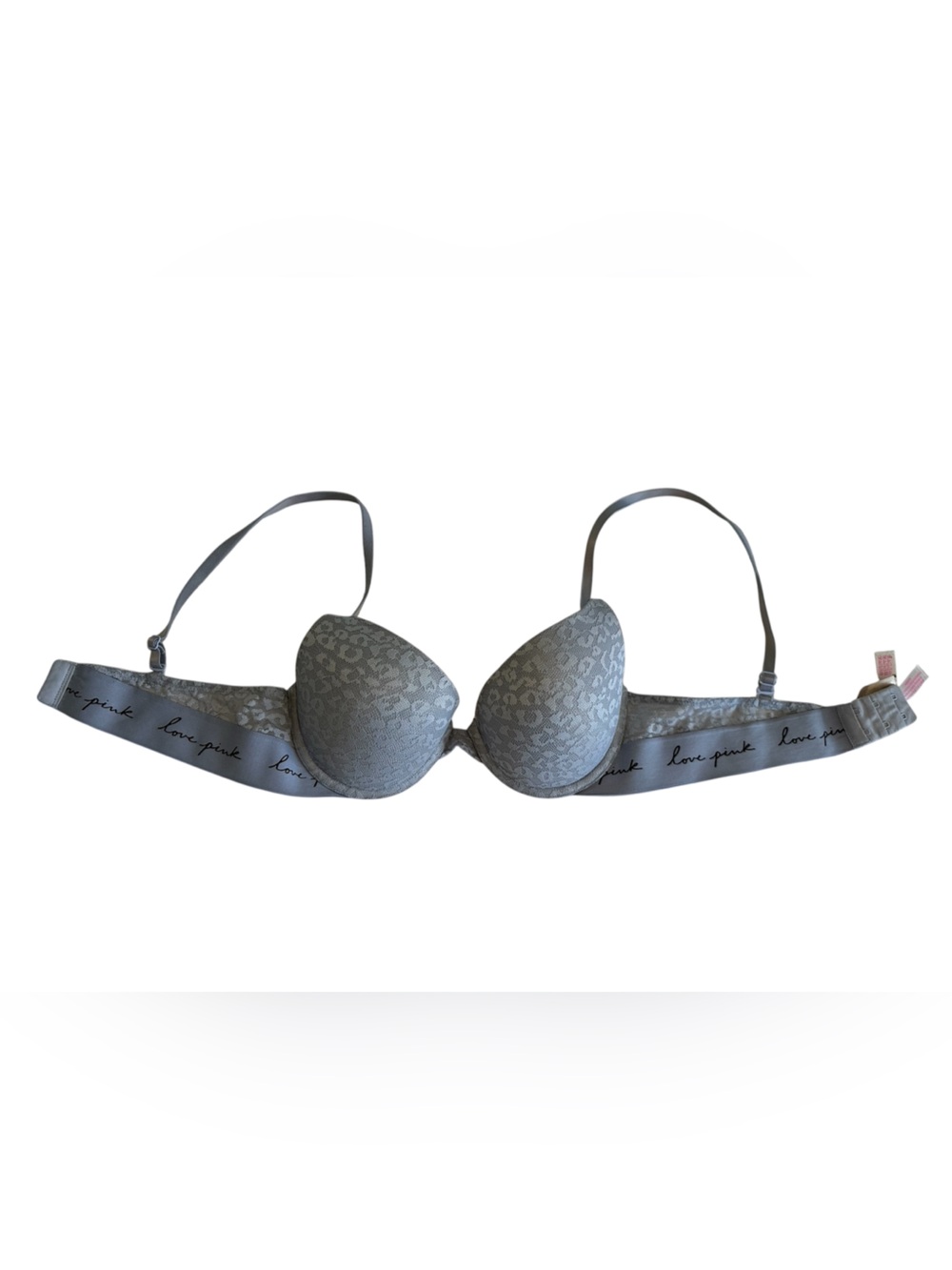34B‎ Blue Push Up Victoria’s Secret Bra